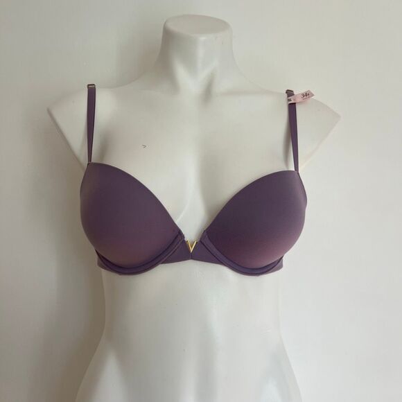 LOVE CLOUD LINED PLUNGE push up BRA - Picture 1 of 7